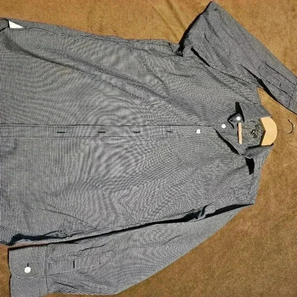 J. Crew Blue and White Dress Shirts - Picture 3 of 10